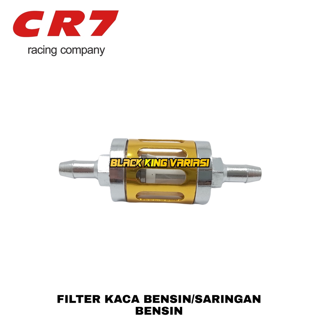 Filter Bensin Motor Filter Kaca Bensin Saringan Bensin Motor Variasi CR7 Universal