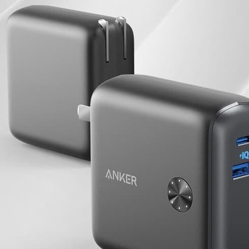 {nurcahyanistore} Anker powercare fusion power delivery battery and charger 10000 - Hitam Murah