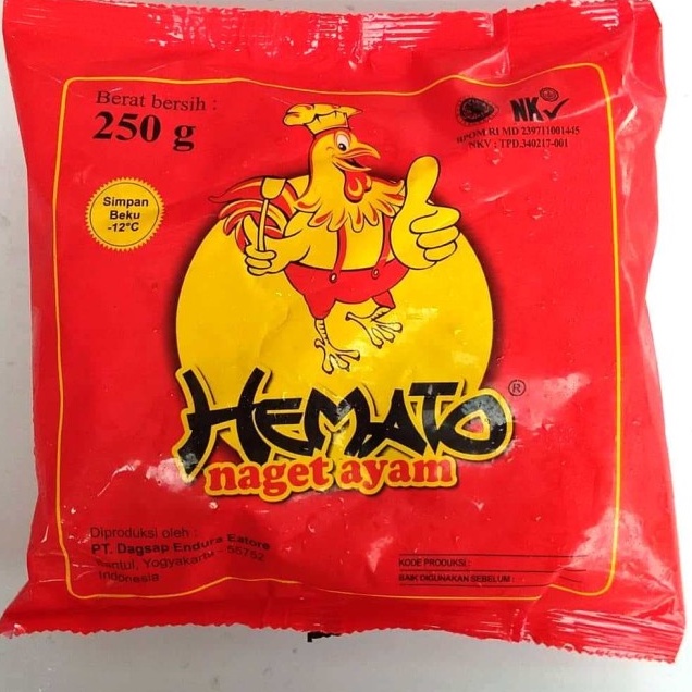 

Hemato Nugget Ayam 250gr, 500gr dan 1kg