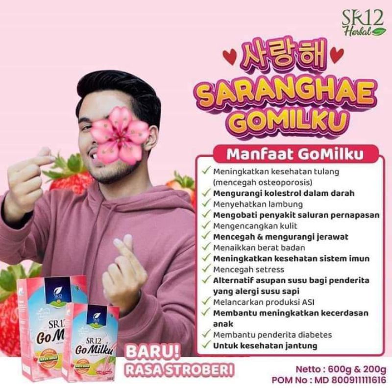 

GOMILKU STROWBERI SR12/ SUSU KAMBING ETAWA