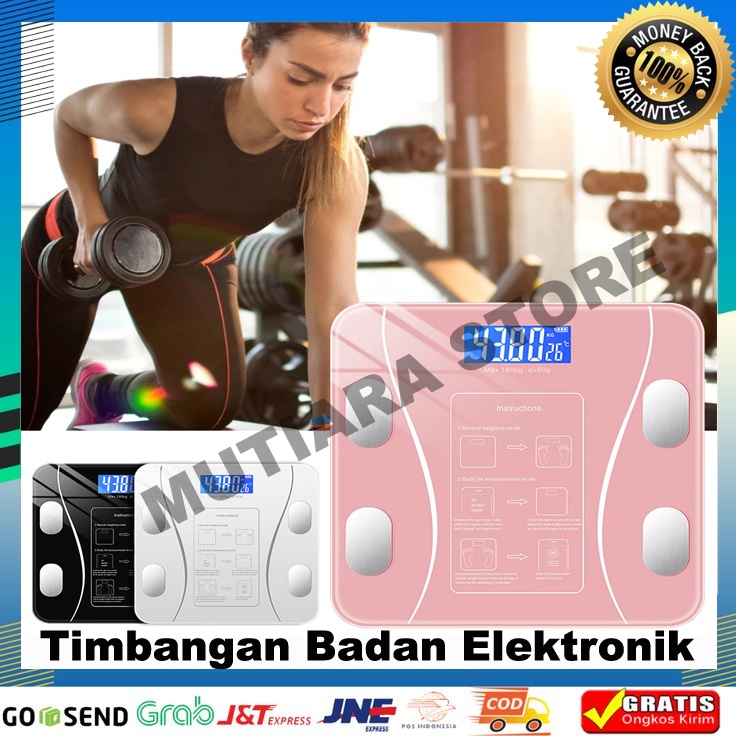 PROMO!! Timbangan Badan Elektronik Health Scale 180 KG Rechargeable - Timbangan Badan Digital 180kg scale kaca Berat Mini Max Original Impor - Digipounds Timbangan Badan Anak Mini Digital Desain Kartun 180Kg