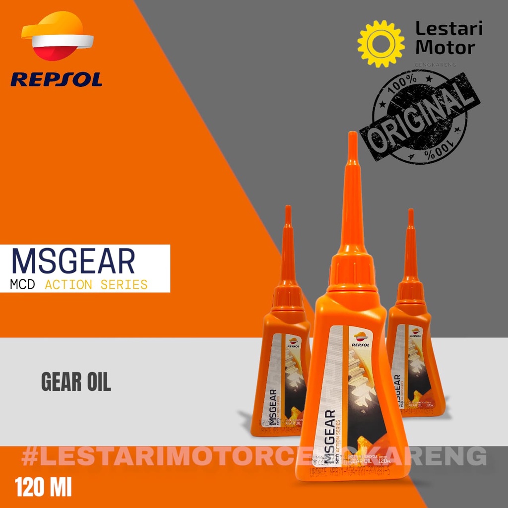 OLI GEAR / OLI GARDAN MOTOR MATIC REPSOL GEAR OIL 120 ML MSGEAR