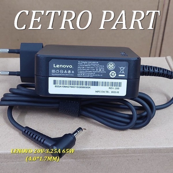 Adaptor Charger Lenovo V145 V145-14AST S145-14IWL V145-15AST (65W)