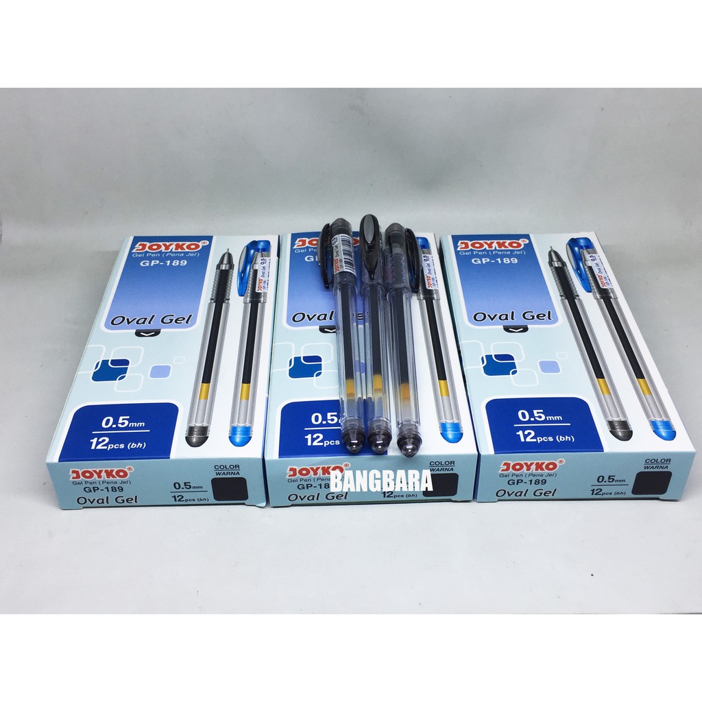 

Pulpen Gel Joyko Oval Gel / Joyko GP-189 0.5mm