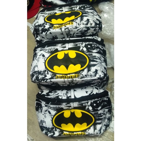 SPECIAL BATMAN Westbeg Kanvas anak 2in1 Tas SLempang anak laki laki