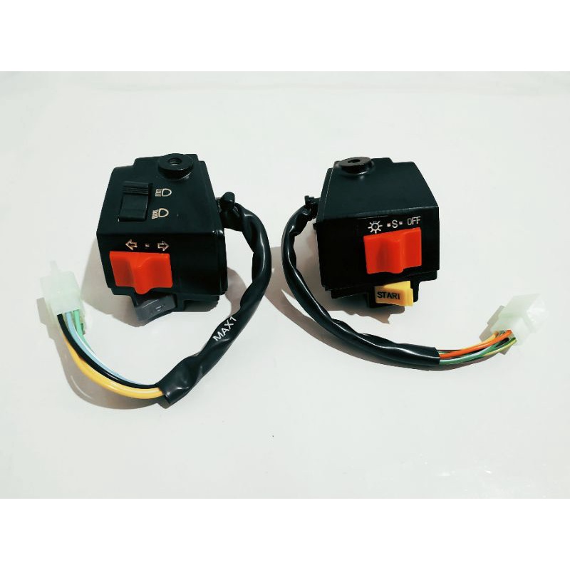 SAKLAR HOLDER KANAN KIRI SUZUKI RC100 RC 100 BRAVO