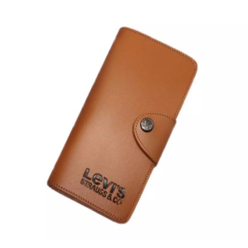 Dompet Kulit PREMIUM Dompet Pria/Wanita Dompet Model Panjang LV-206