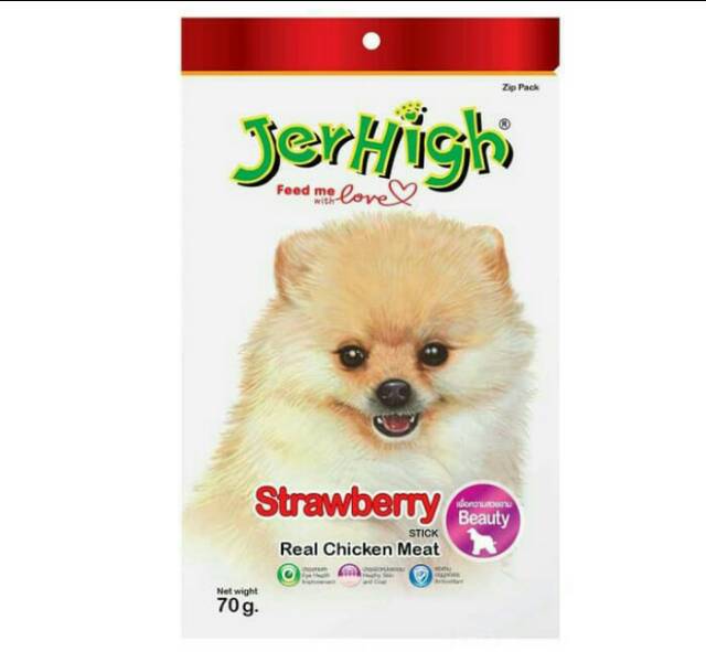 Jerhigh blueberry / strawberry / banana / carrot / spinach / beef / Jerhigh duo / jerhigh morning time / jerhigh bed time / snack anjing