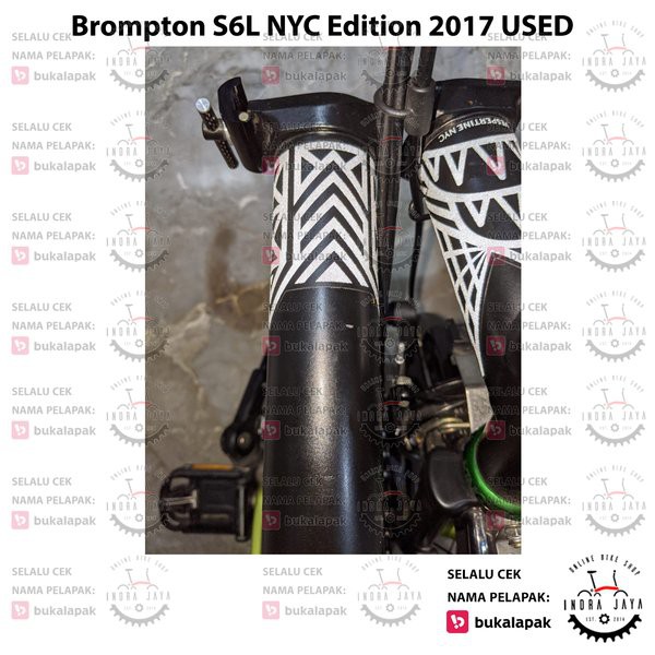 Sepeda Super seller  Brompton S6L NYC Edition 2017 - BEKAS Kwalitas Termurah