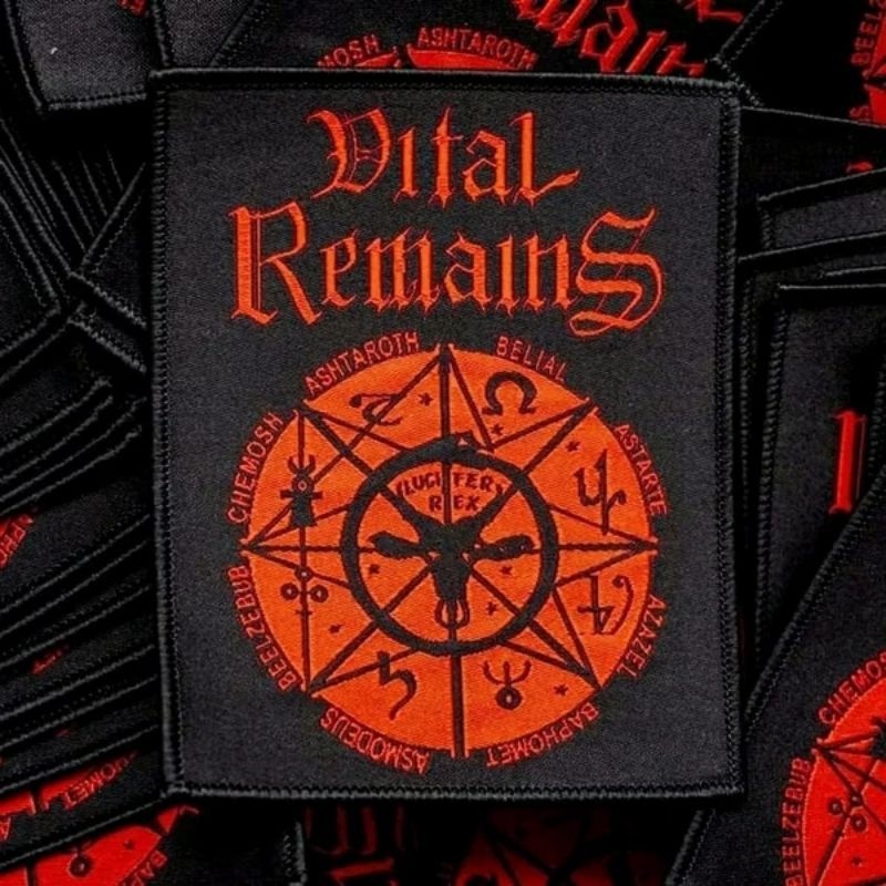 Woven Patch VITAL REMAINS - LET US PRAY