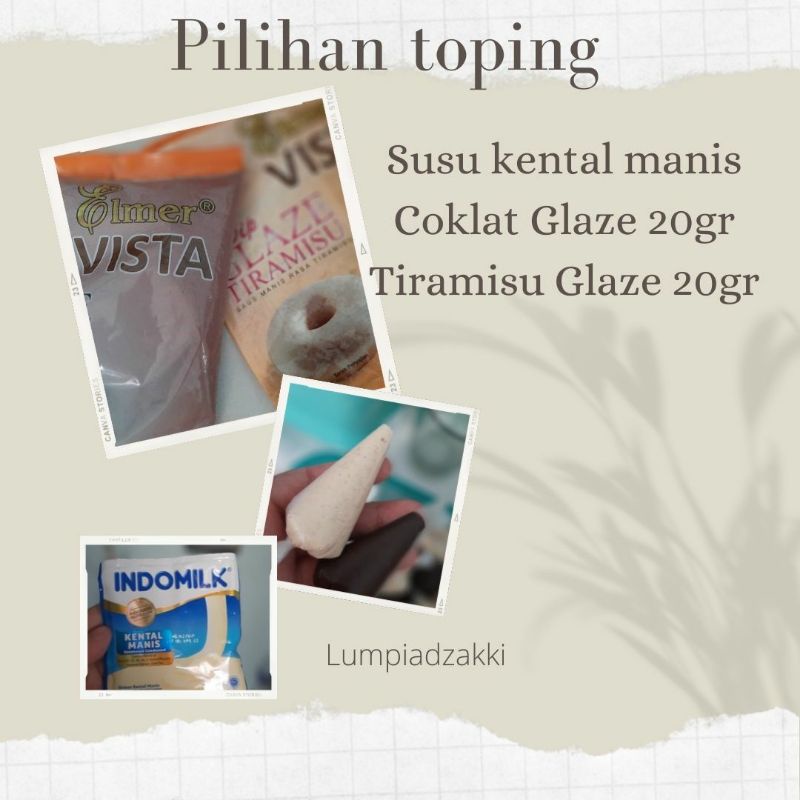 toping tambahan untuk Keju Aroma