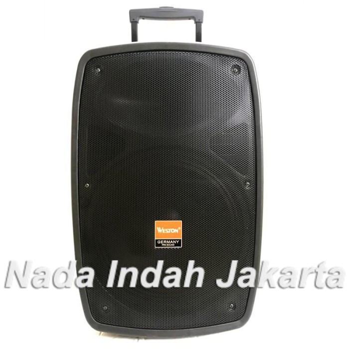 Speaker Portable WESTON WAS 1501 A Wireless Bluetooth 15inch 1501A