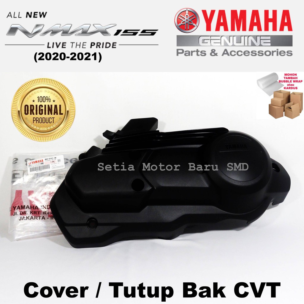 Tutup Bak Cvt Cover Mesin Cvt All New Nmax N Max 2020 All New Aerox 2021 Asli Yamaha