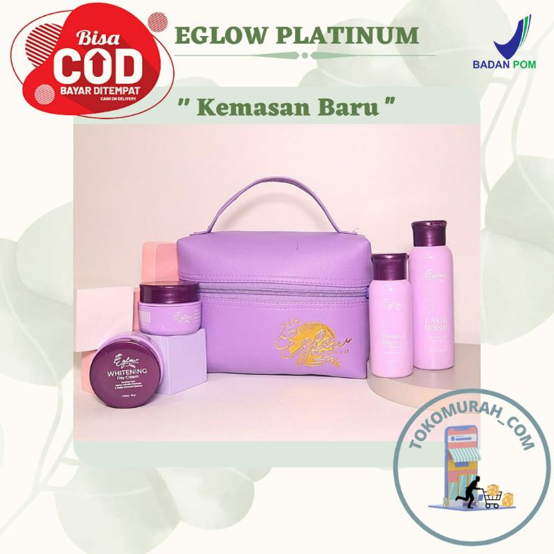 EGLOW PLATINUM(ORI)/ECER Cream/Toner/Facial wash