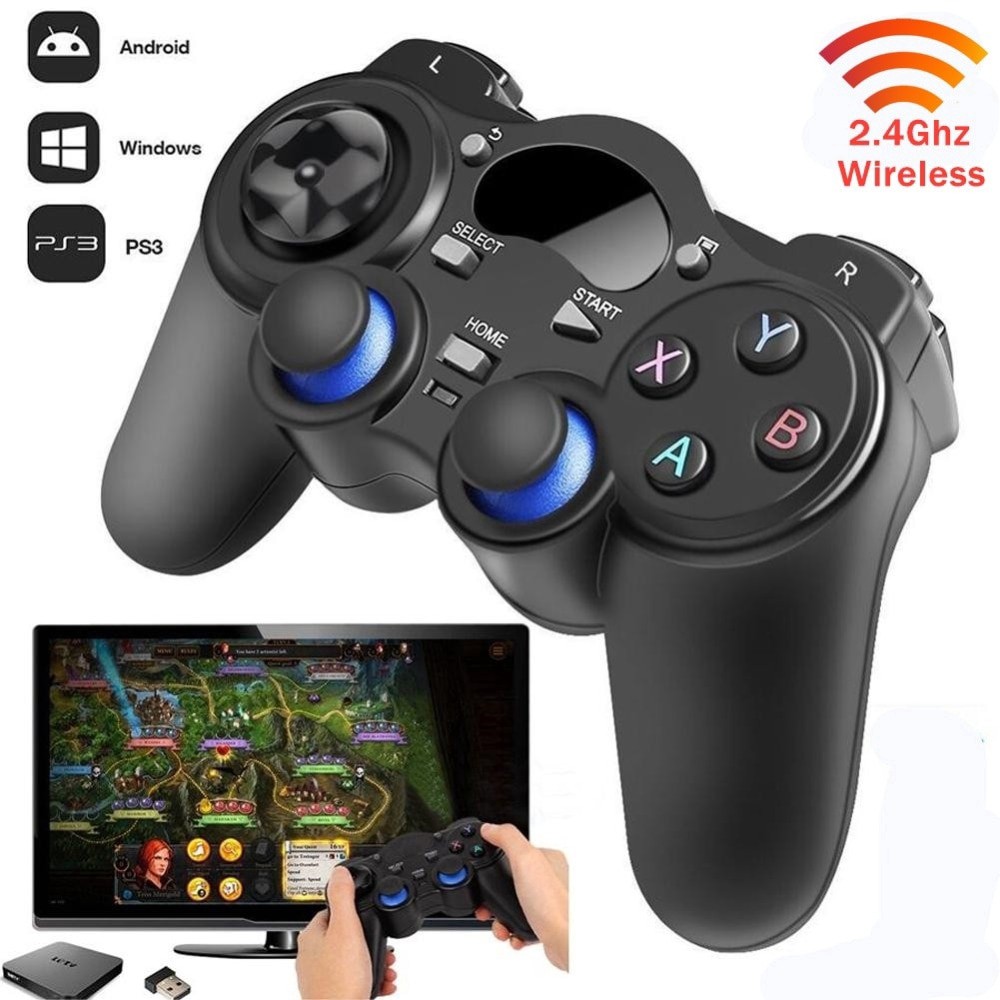 STIK ANDROID PC TV BOX Laptop computer Gamepad Wireless 2.4GHz SETIK UNTUK HP SMARTPHONE TERMURAH