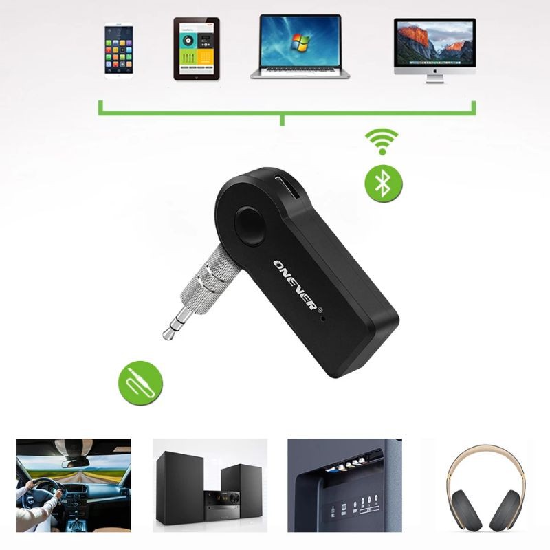 USB BLUETOOTH WIRELESS AUDIO MUSIC BLUTUT SAMBUNGAN ADAPTER MUSIK SPEAKER