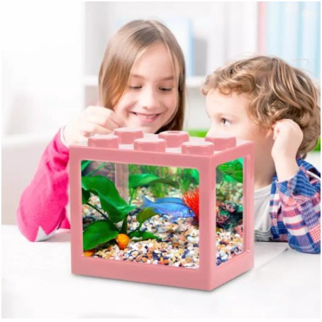 PROMO!! Akuarium Ikan Cupang Akrilik Aquarium Mini Acrylic Banyak Warna Dan Veriasi Pilihan Warna