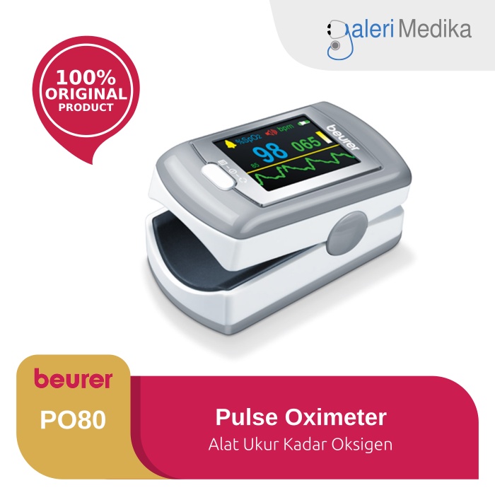 Beurer Pulse Oximeter PO-30 / PO 30 / PO30 Alat Ukur Kadar Oksigen - Oximeter / Oxymeter