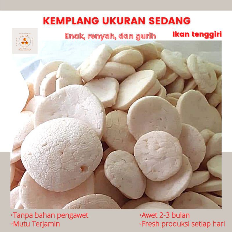 

GROSIR KERUPUK & KEMPLANG - KEMPLANG UKURAN SEDANG KEMASAN 250GR