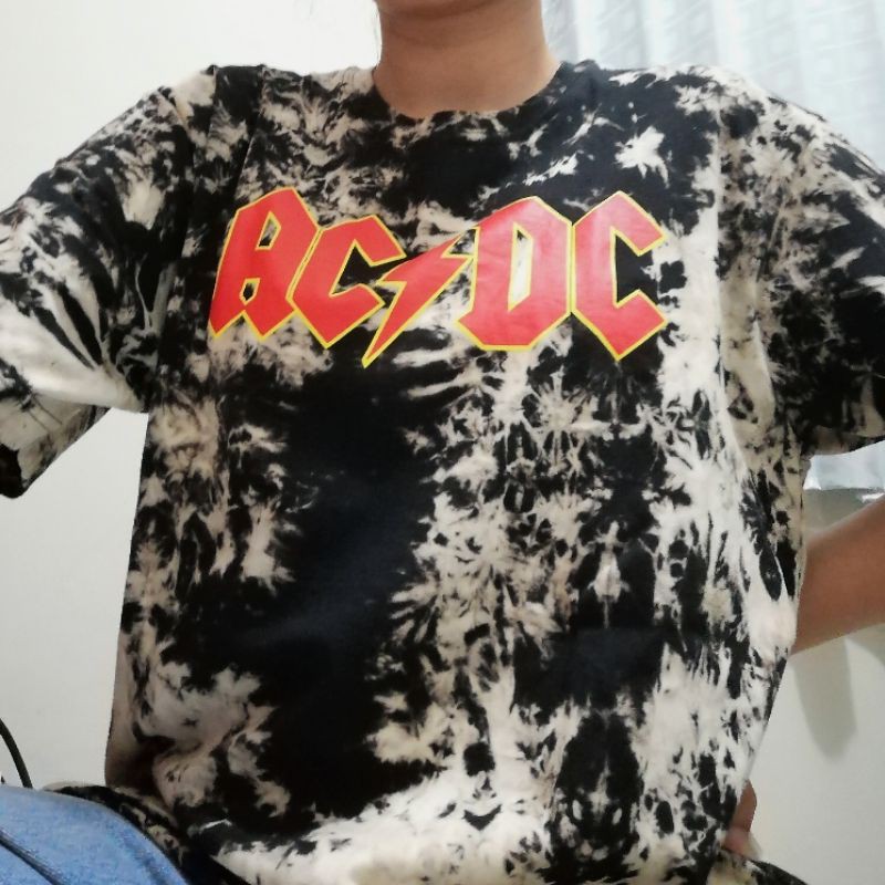 ACDC ACID TIE DYE T-SHIRT