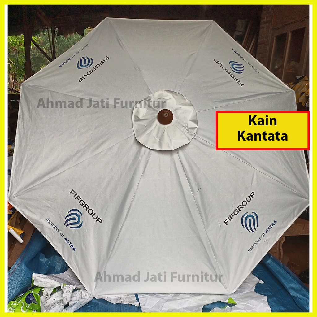 Kain Meja Payung Taman Bahan kain kantata Sablon