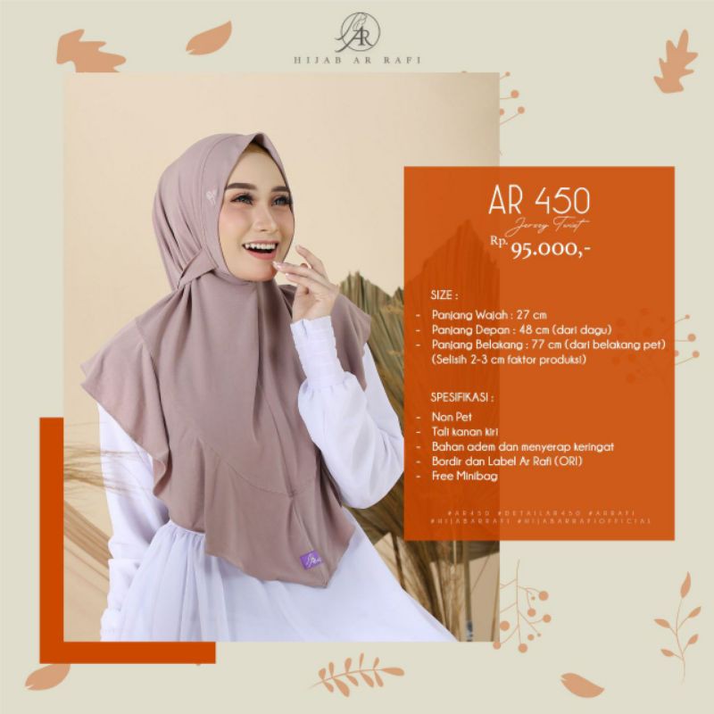 HIJAB DAILY TALI ARRAFI 450