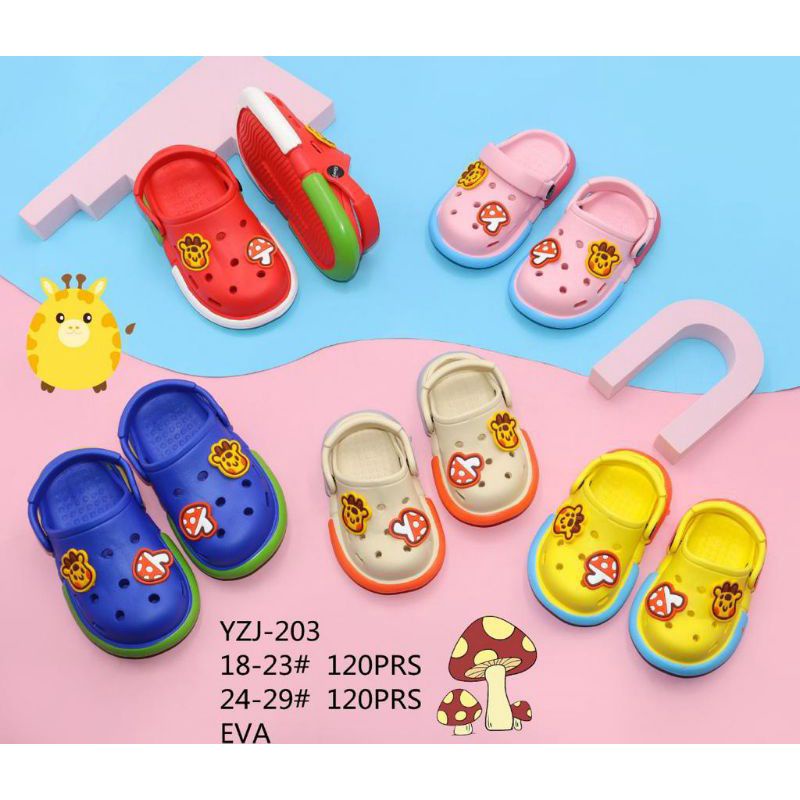 EVA Size 18 - 29 Import Sandal Baim Anak Baby Shoes Sepatu Bayi Laki-Laki dan Perempuan Anti -Slip usia 1 2 3 4 5 6 7 tahun