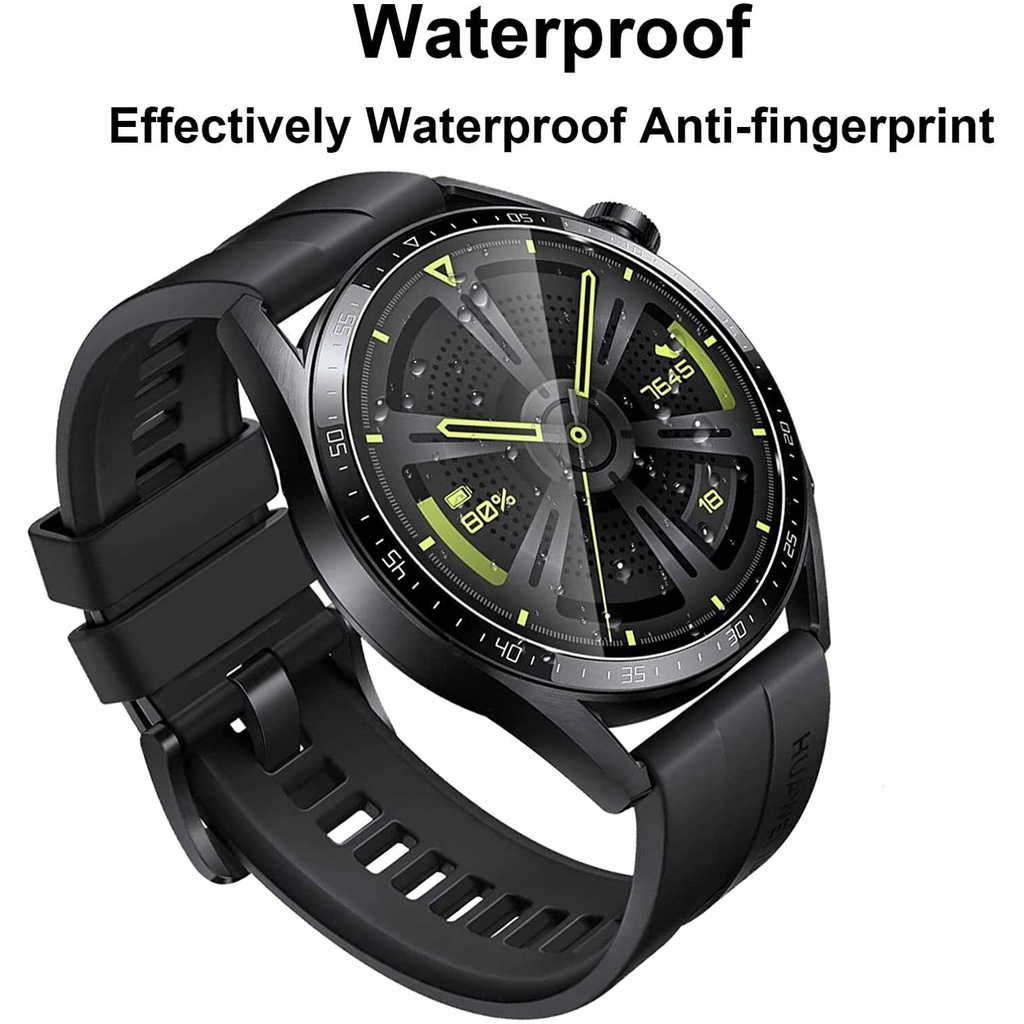 1 / 3 / 5PCS Pelindung Layar Tempered Glass 9H Bening Untuk Huawei Watch GT 3 46mm