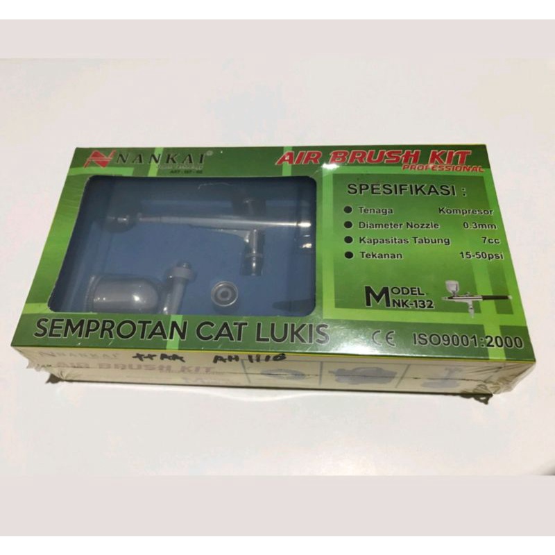 

Nankai Semprotan Cat Lukis / Air Brush Kit NK-132,PEN BRUSH SPRAY GUN LUKIS SPED LUKIS NANKAI