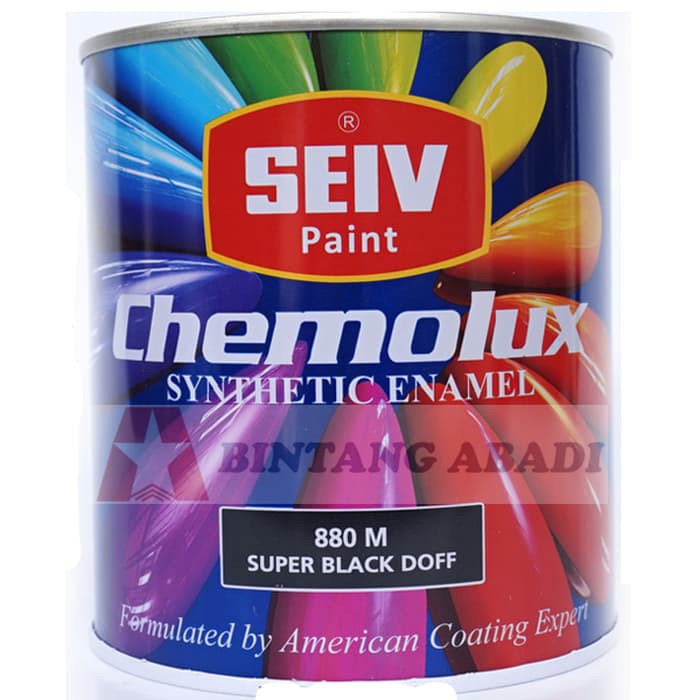 

SEIV Chemolux Cat Minyak Besi / Kayu Hitam Doff / Black Matte - 880 M