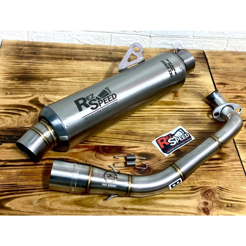 Knalpot Rez Speed Tipe 3RS Fullsystem Aerox Vario Nmax Pcx Lexi Beat dll