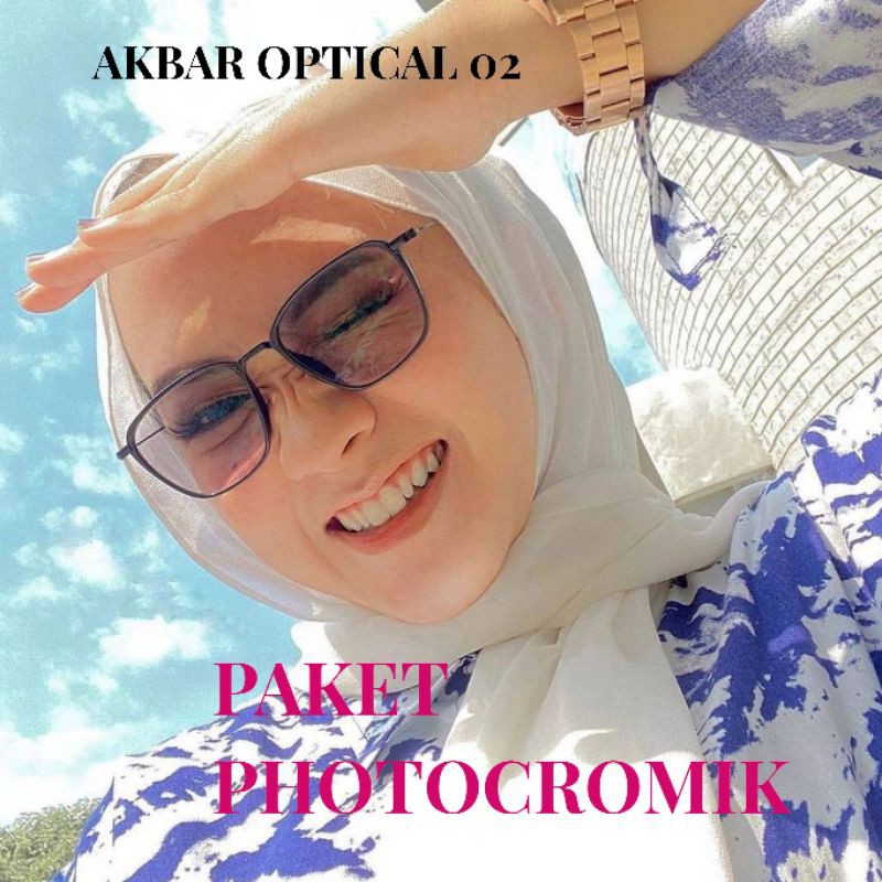 PAKET KACAMATA PHOTOCROMIC 2189