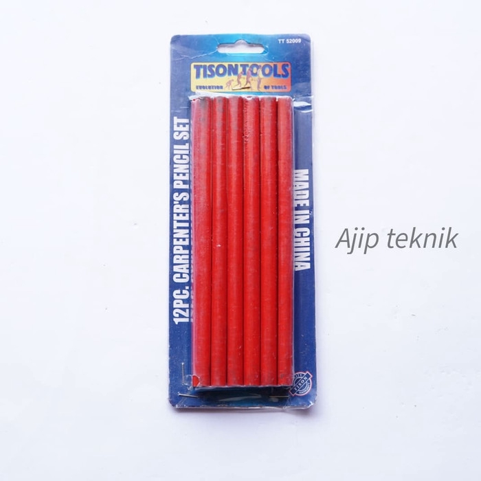 Pensil Tukang 12pcs Termurah