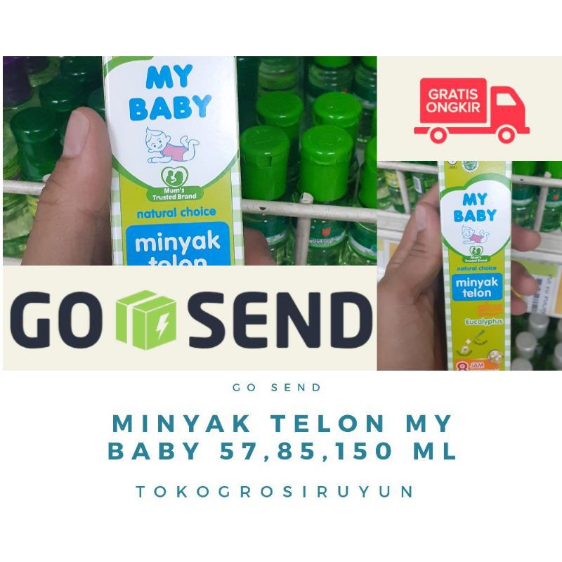 MINYAK TELON MY BABY 57 ML 85 ML 145 ML MINYAK BAYI KECIL SEDANG BESAR TERLARIS TERMURAH BIG PROMO