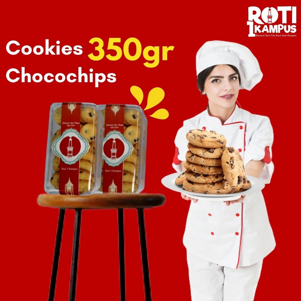 

Cookies Choco Chips 350gr Kue Kering Lebaran Kukis Roti 1 Kampus Jogja Chocochips Cocochip Coco Chocochips Cokies Chocochip