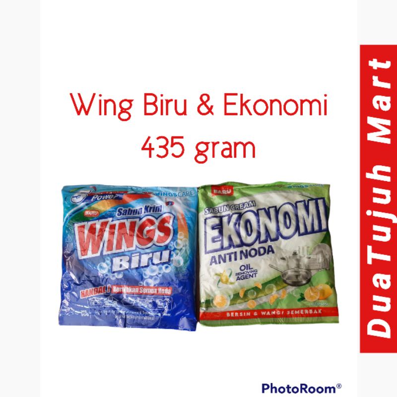 Sabun Krim Colek Wings Biru &amp; Ekonomi 435gram