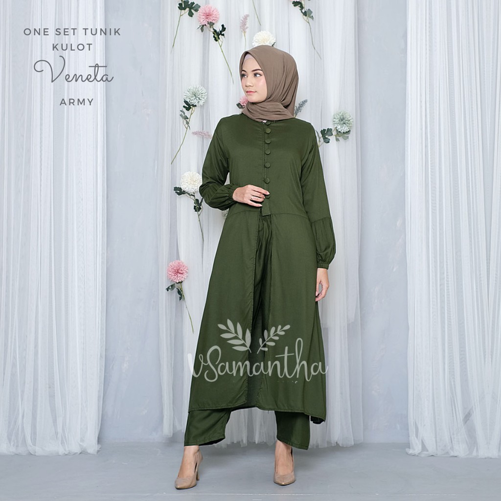 One Set Tunik Kulot Veneta