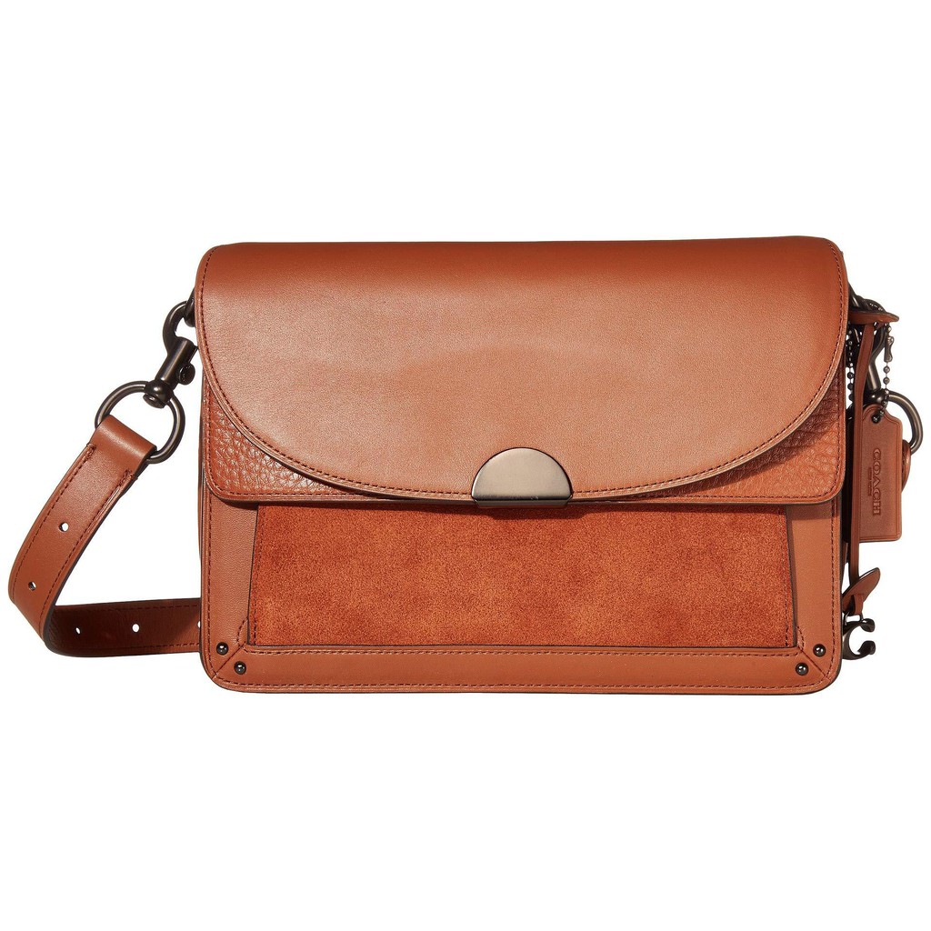 Tas Wanita Coach Dreamer Shoulder bag Saddle brown