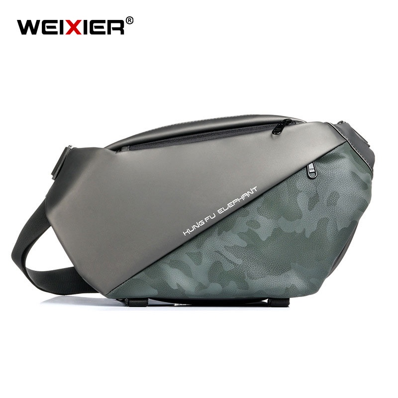 WXR KE202 Tas Selempang Pria Kungfu Elephant Edition