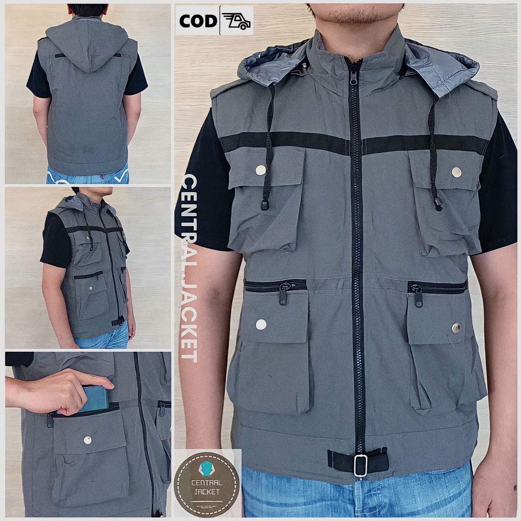 JAKET ROMPI KATUN TASLAN MULTIFUNGSI - ROMPI MOTOR