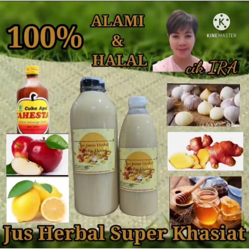 

Jus Jahe + Bawang Putih Tunggal Herbal