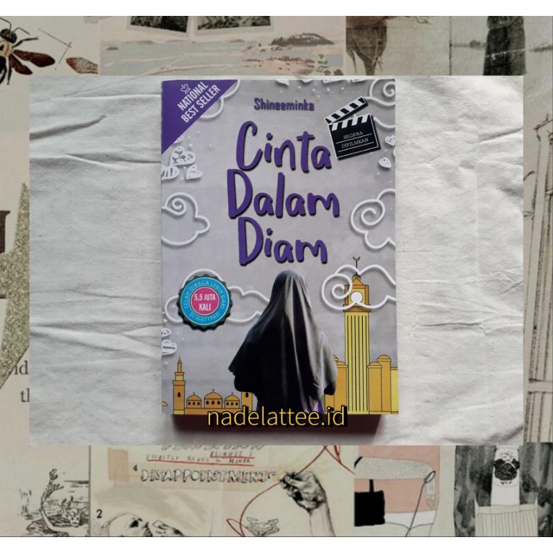 NOVEL CINTA DALAM DIAM - SHINEEMINKA - PRELOVED