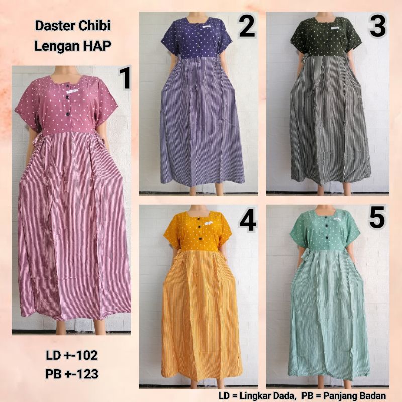 DASTER CHIBI LENGAN HAP PASTEL ADEM BUSUI FRIENDLY BTAM + BANI