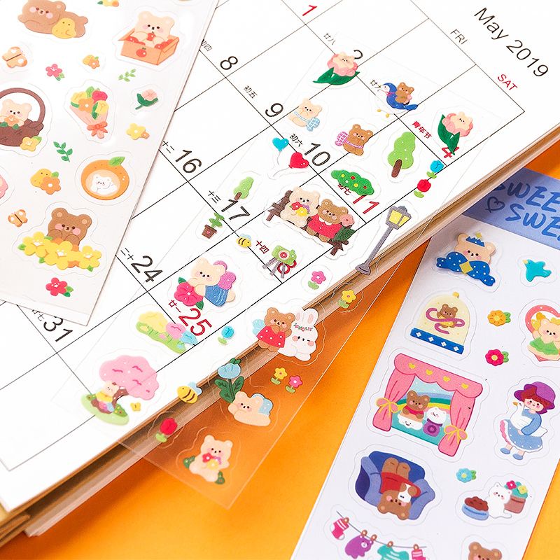 

Stiker Dekorasi Jurnal Seri Romantis