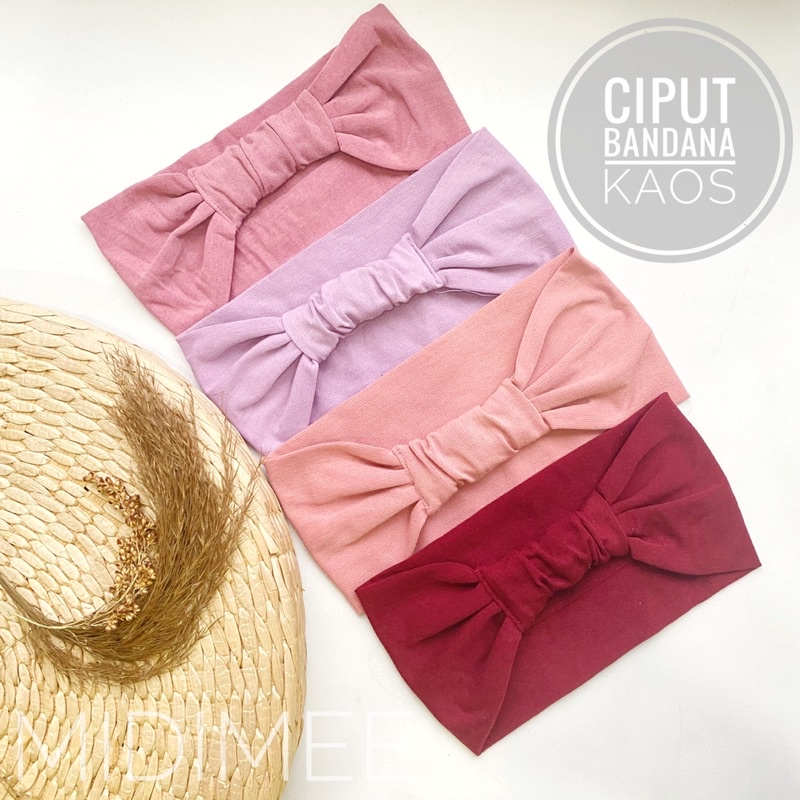 Ciput Bandana Kaos Premium / Ciput Bandana / Ciput Kaos / Ciput Bando Kaos / inner bandana kaos