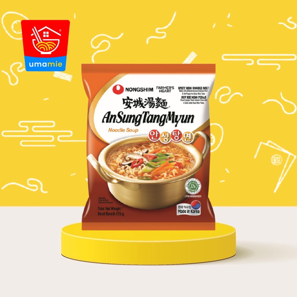 

Nongshim Ansungtangmyun Noodle Soup 125gr