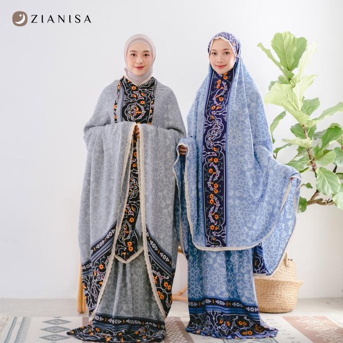 Mukena Zianisa Border Hadiza Series Allsize