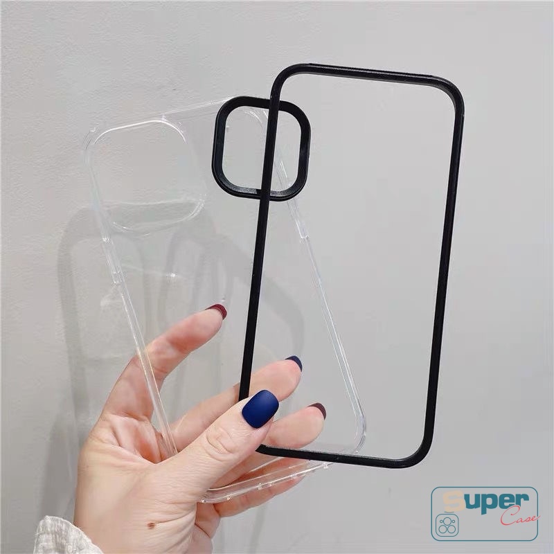 Soft Case Bumper Karet TPU Tebal Shockproof 3 in 1 Cover Samsung A50 A50s A30s A52 A03s A52s A72 A02s A31 A12 M12