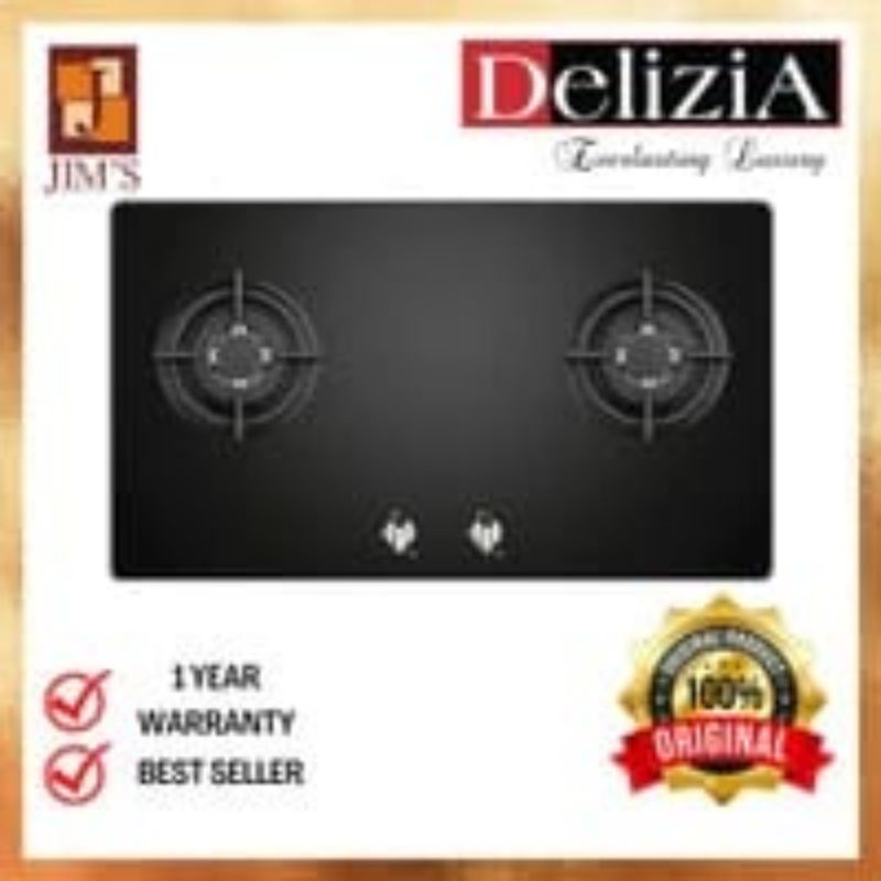 DELIZIA DHG820STTGB KOMPOR TANAM 2 TUNGKU