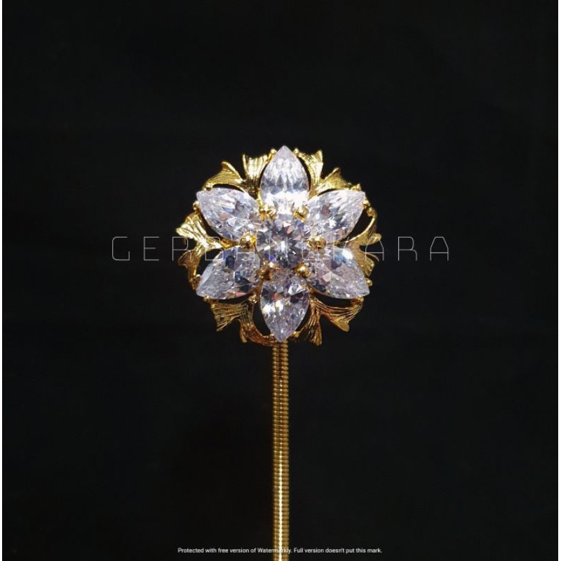 Mentul / Kembang Goyang Tretes Diamond Zircon